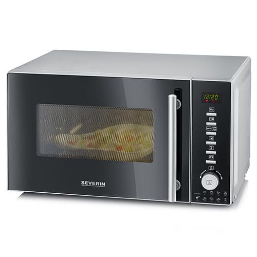 Severin MW 7773 silver microwave oven