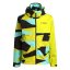 Pánská bunda Adidas Terrex Multi - Farbe: Neongelb, Größe: S