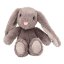 Nelly Princess Mimi Plush Rabbit, 19 cm – dark gray