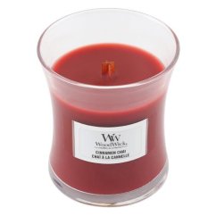 Svíčka WoodWick malá, Cinnamon Chai