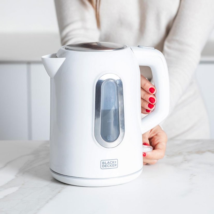 Czajnik elektryczny Black+Decker BXKE2204E biały