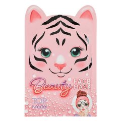 Pleťová maska Top Model Tiger Beauty & Me, pink