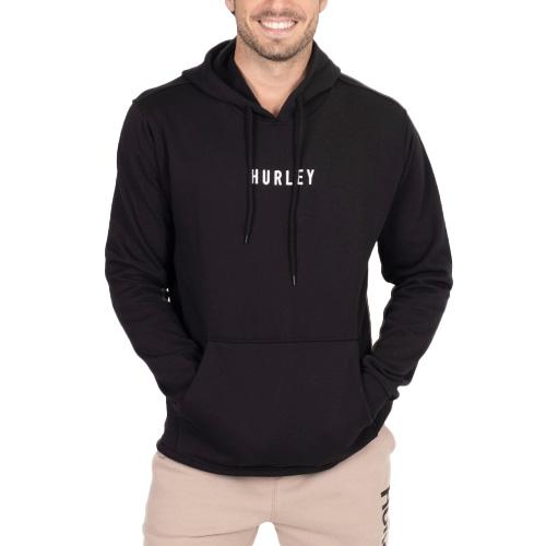 Herren-Sweatshirt Hurley Bengal - Farbe: Schwarz, Größe: S