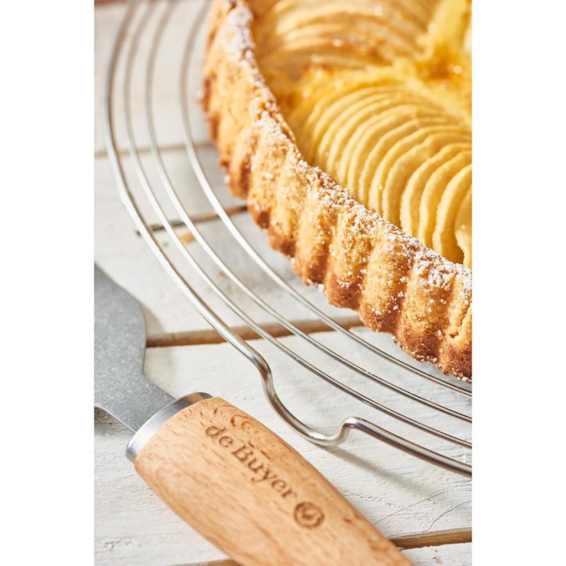 De Buyer 0237.28 nerezová okrúhla platňa, 28 cm