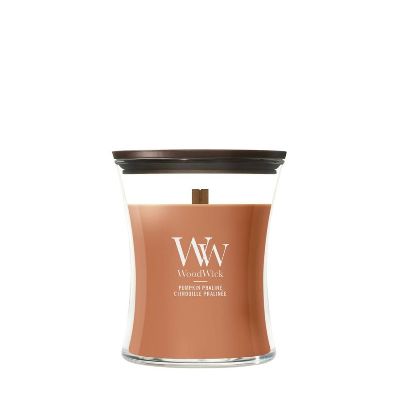 WoodWick Medium Candle, Pumpkin Praline