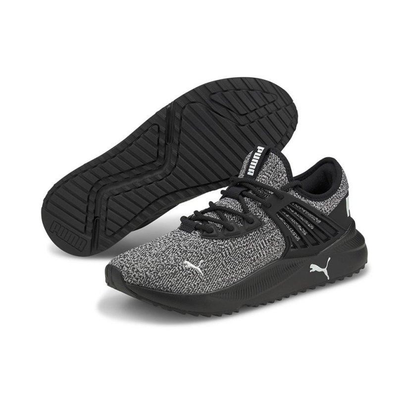 Puma Pacer Future Knit gyermekcipő - Szín: Szürke, Méret: 35.5