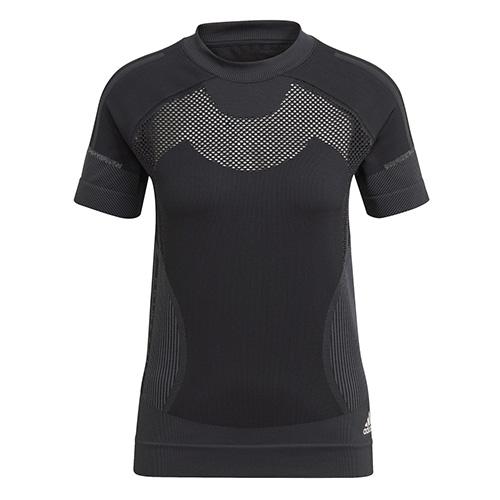 Dámské tričko Adidas Primeknit - Farbe: Schwarz, Größe: XS