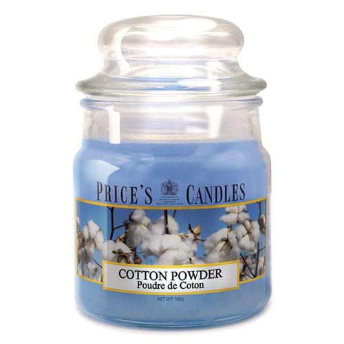 Świeczka Price's Candles mała, Cotton Powder