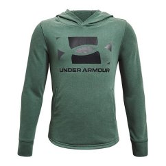 UA RIVAL TERRY HOODIE-GRN