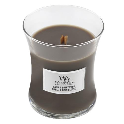 WoodWick medium candle, Sand & Driftwood WoodWick medium candle, Sand & Driftwood