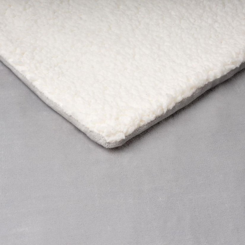 Imetec 16937 gray heated blanket
