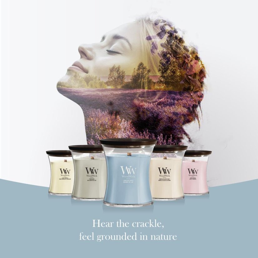 WoodWick Boat Candle, Lakeside Mist