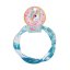 Doppelarmband mit Glitzersteinen Ylvi, blau
