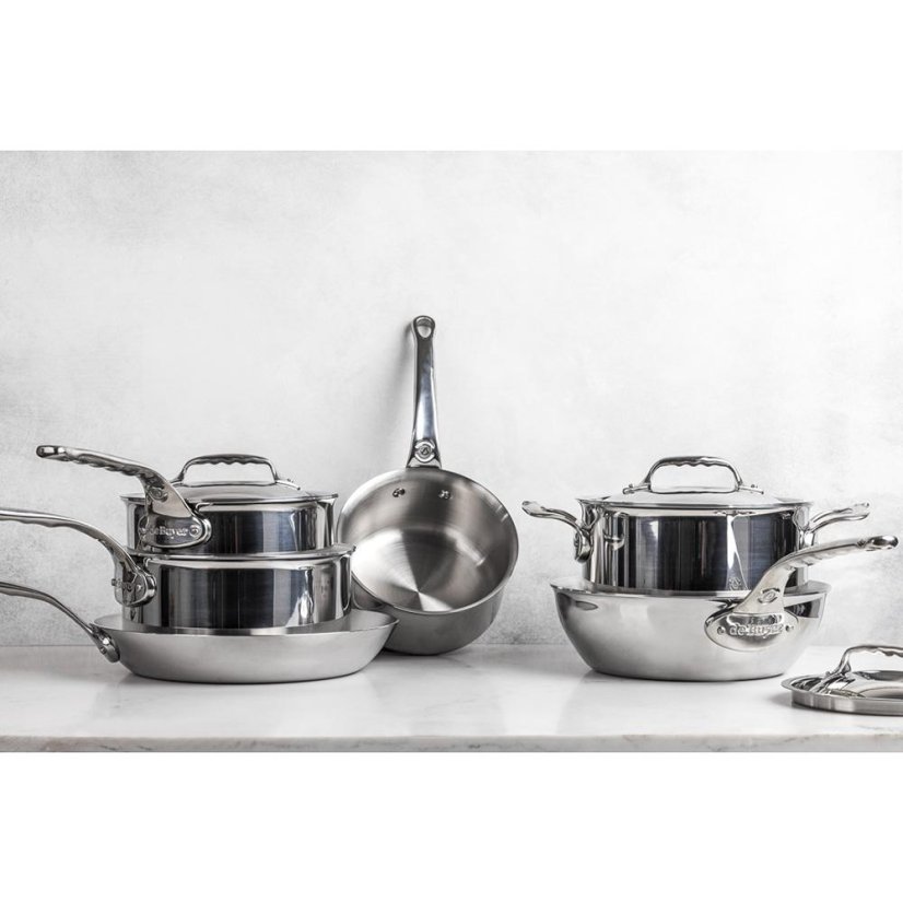 De Buyer Affinity 3709.28 stainless steel lid, 28 cm