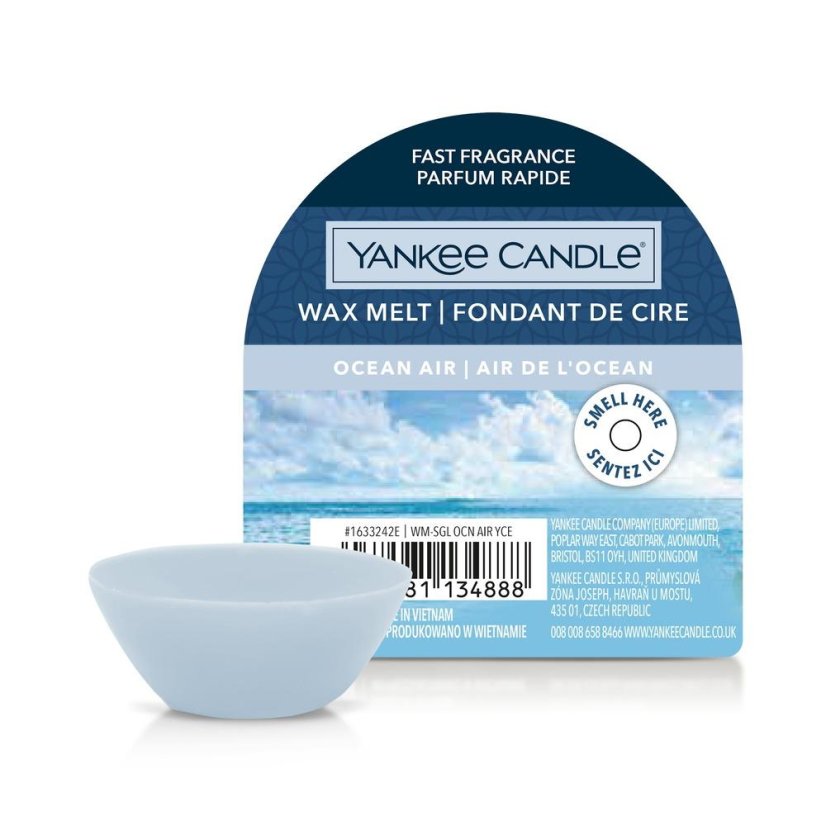 Scented wax Yankee Candle 22 g, Ocean Air