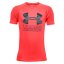 Under Armour Tech Hybrid PRT FILL SS Boys' T-Shirt - Color: Red, Size: 149-160