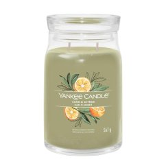 Świeca Yankee candle Signature duża, Sage & Citrus