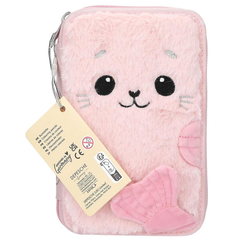 Two-tier pencil case with Princess Mimi Robby accessories