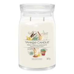 Svíčka Yankee Candle Signature velká, Sweet Vanilla Horchata