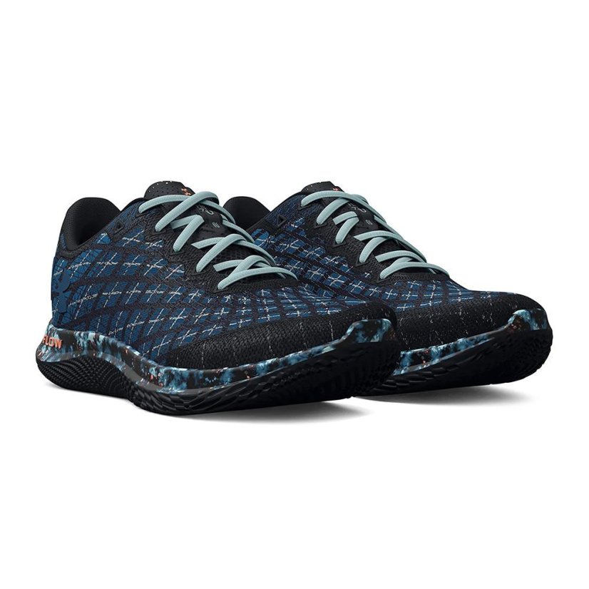 Laufschuhe Under Armour Flow Velociti Wind 2 DSD W - Farbe: Schwarz/Blau, Größe: 36.5