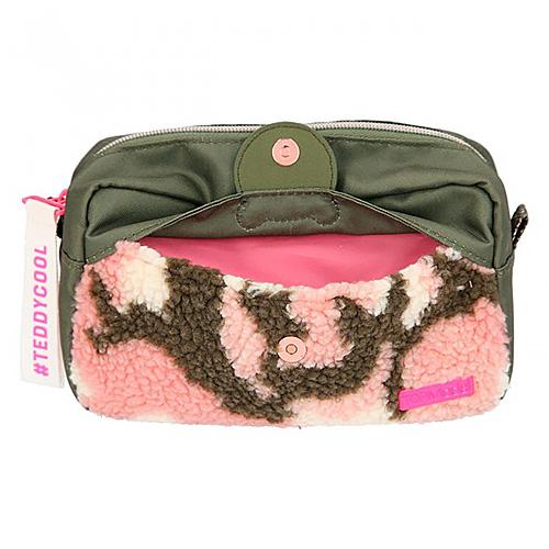 Top Model Teddy Cool pencil case, olive