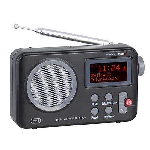 Trevi DAB 7F80 R BK Radio, Black