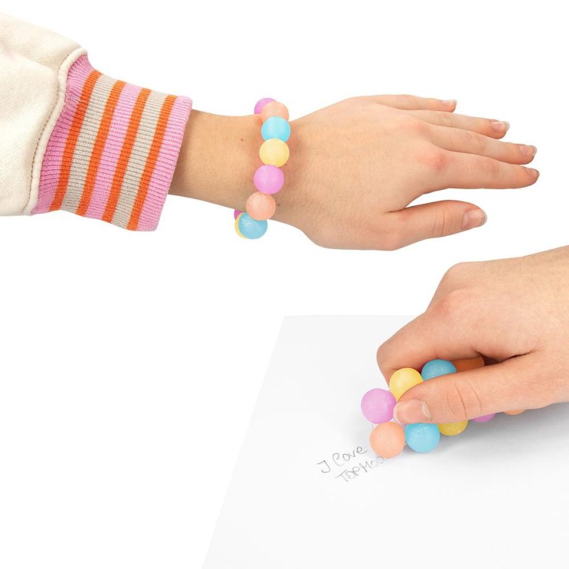 Top Model Hayden Rubber Bead Bracelet