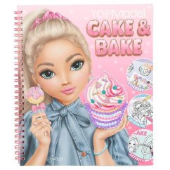 Kreativní sešit se samolepkami Top Model Cake & Bake, Candy