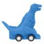 Gumi dinoszaurusz Dino World T-Rex kék