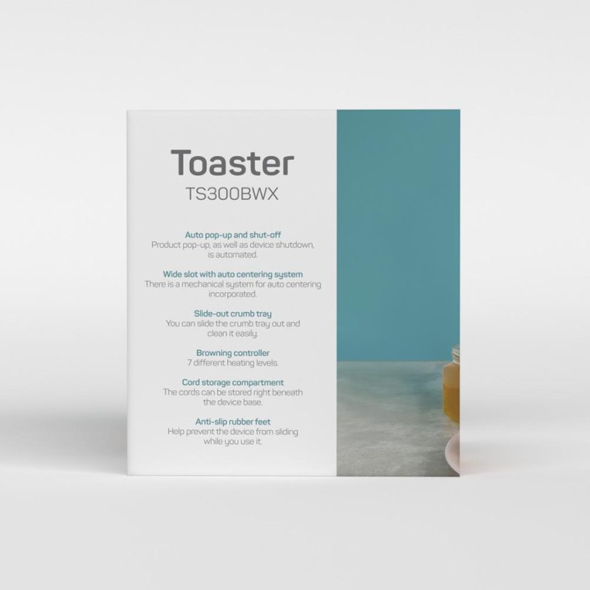 Toaster Tesla TS300BWX weiß