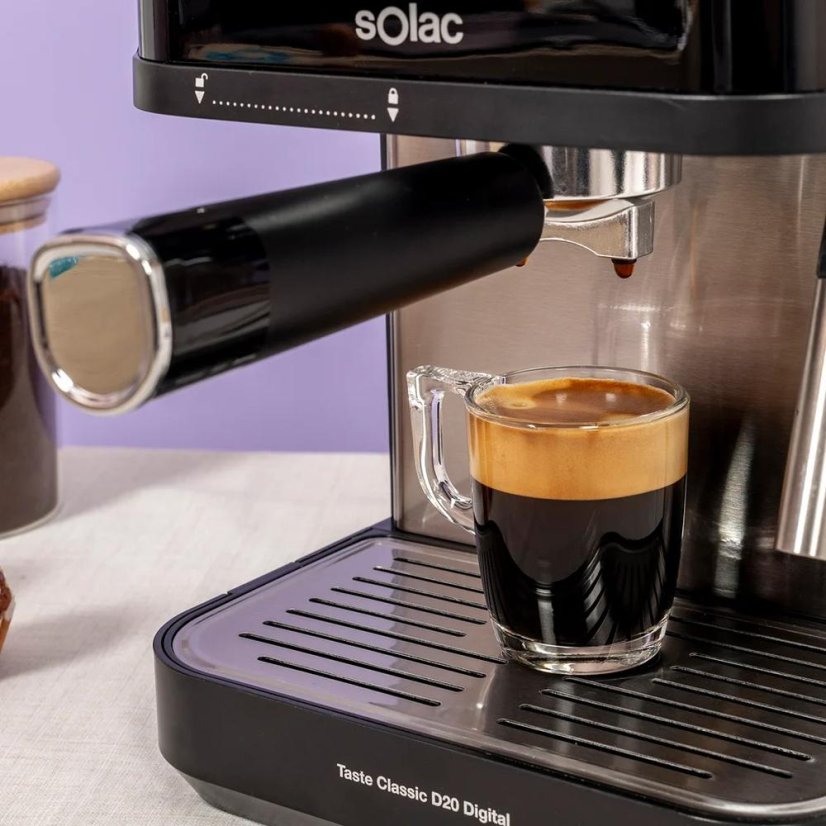 Espressomaschine Solac CE4421 Taste Classic D20 Digital,