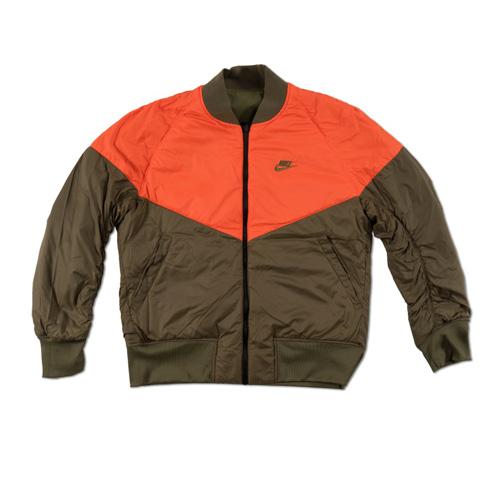 Pánská bunda Nike Air Force 1 - Farbe: Orange/Grün, Größe: M
