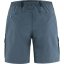 Dámské šortky Fjällräven Abisko Hybrid Trail Shorts W - Kolor: Niebieski, Rozmiar: 38