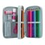 Two-tier pencil case with Miss Melody accessories, white horse