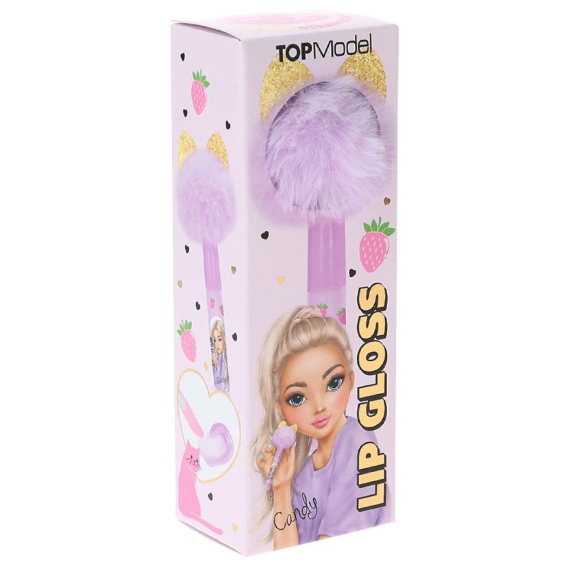 Beauty & Me Top Model Lip Gloss with Applicator – Strawberry, Candy