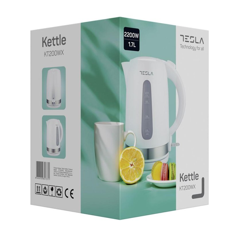 Wasserkocher Tesla KT200WX weiß