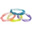Doppelarmband mit Glitzersteinen Ylvi, blau