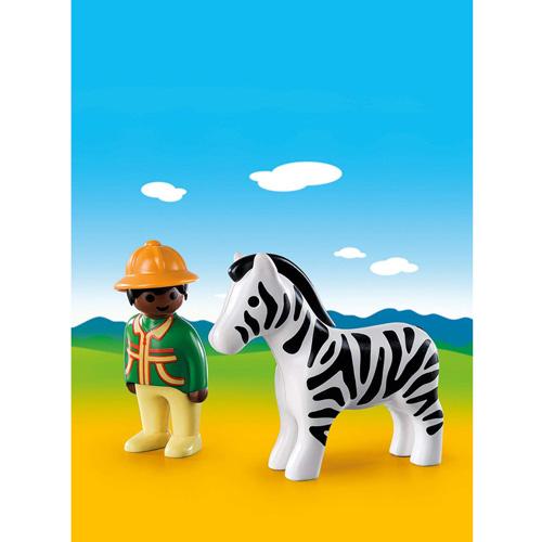 Ošetřovatel a zebra Playmobil 9257