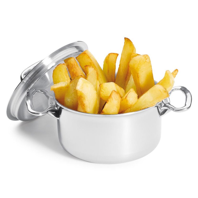 Pot with lid de Buyer Affinity 3742.20 stainless steel