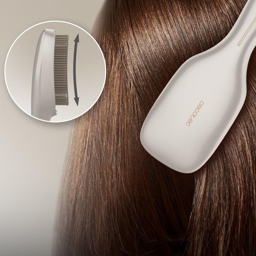 Elektrický kartáč Cecotec HairCare 100152 stříbrný