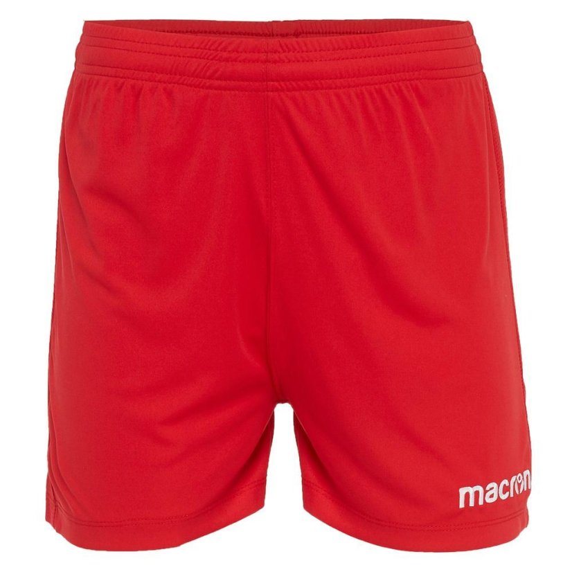 Damen-Shorts Macron Acrux - Farbe: Rot, Größe: XXS