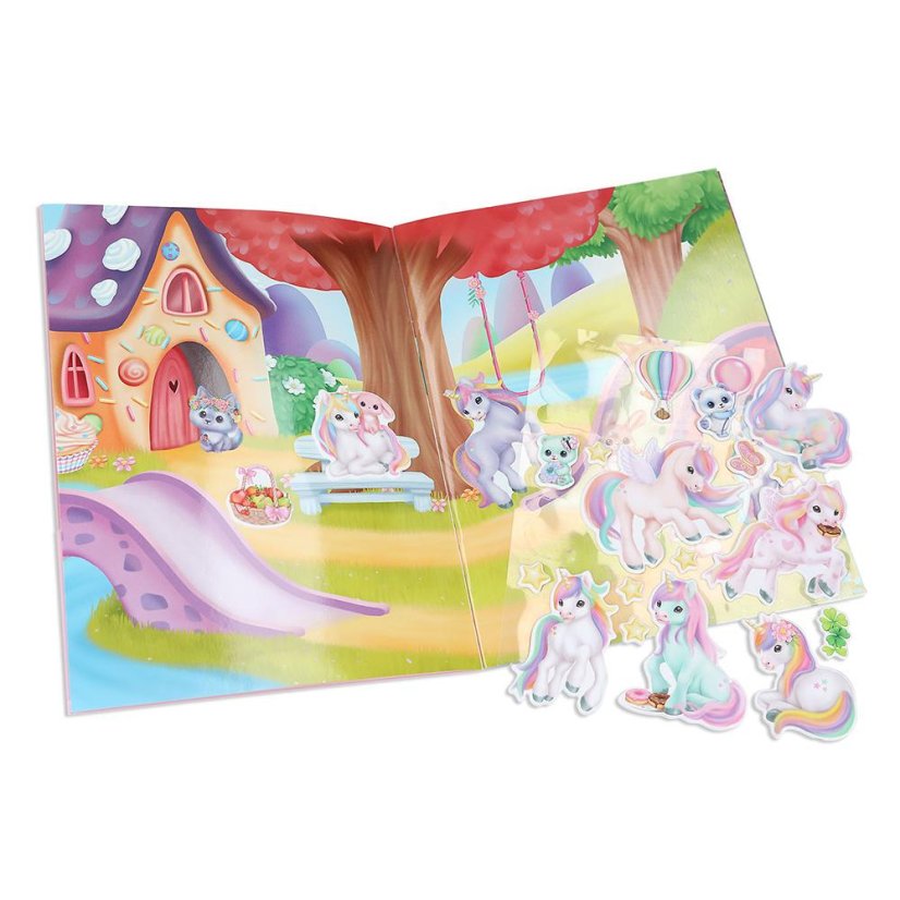 Create Your Unicorn World Ylvi matricás füzet