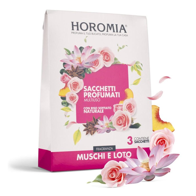 Horomia Muschi e loto scented sachets
