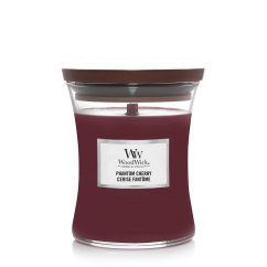 WoodWick Medium Candle, Phantom Cherry