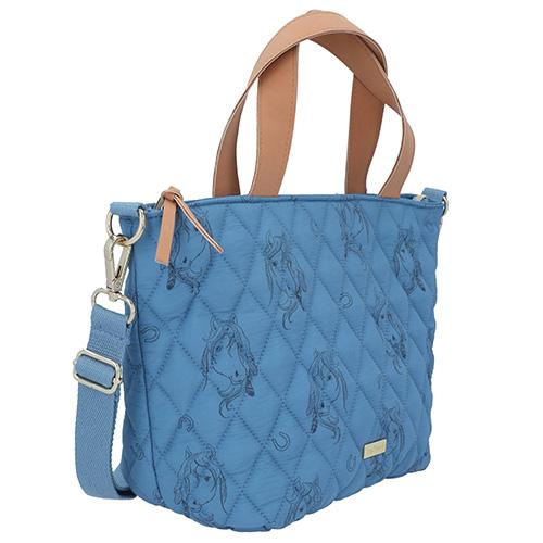 Handtasche Miss Melody, gesteppt, Pferdemuster
