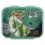 Dino World Snackbox, drei Fächer, T-Rex Lunch