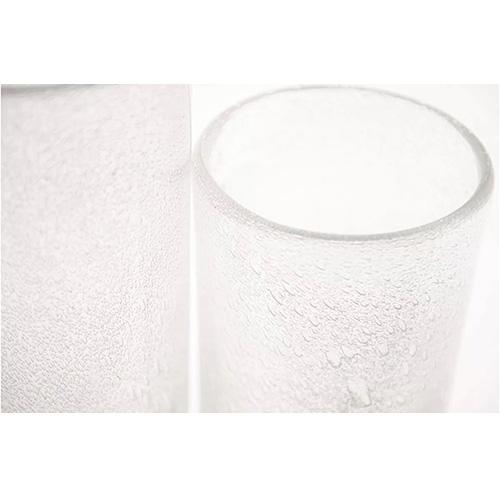 DutZ Cylinder C3 Clear Bubbles üvegváza