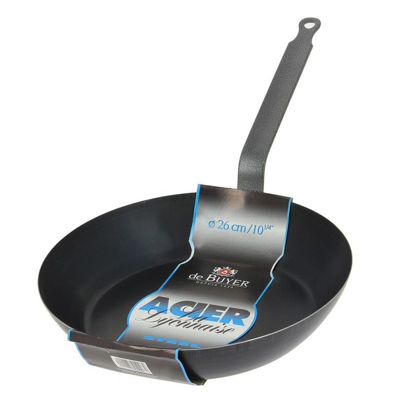 Stahlpfanne de Buyer La Lyonnaise 5020.32, 32 cm