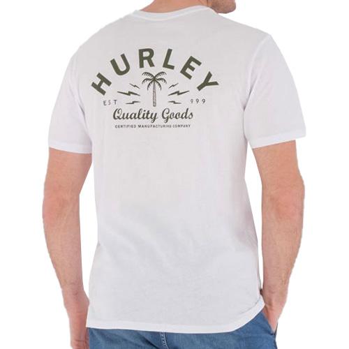 Pánske tričko Hurley Quality Goods - Farba: Sivá, Veľkosť: L