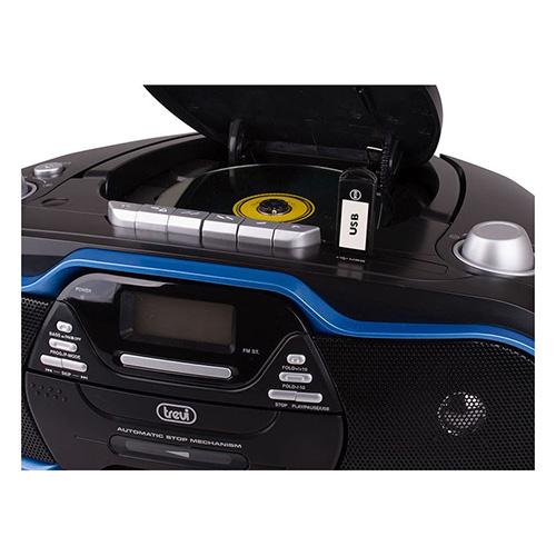 Trevi CMP 574 black radio cassette player